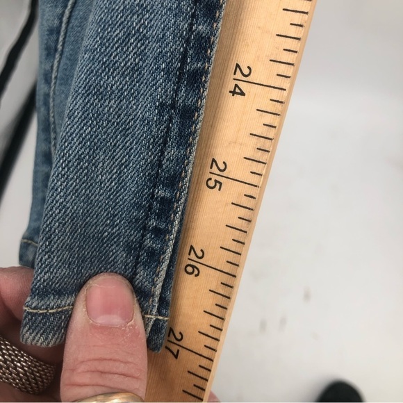 Seven for all‎ mankind women’s Hi waist, ankle skinny jean Blue size 28 - Picture 11 of 15